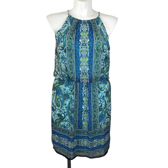 London Times Sleeveless Dress Size 14 - Picture 1 of 7